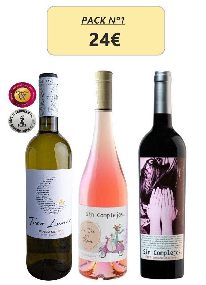 Pack nº1 vinos Bodegas Gil Luna