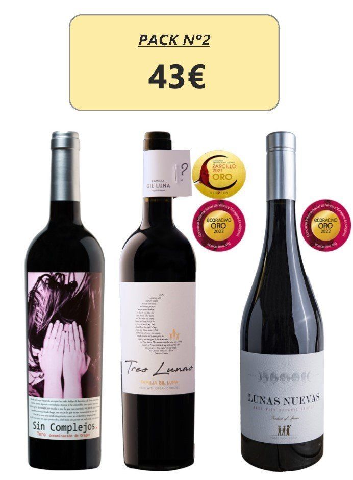 Pack nº2 vinos Bodegas Gil Luna