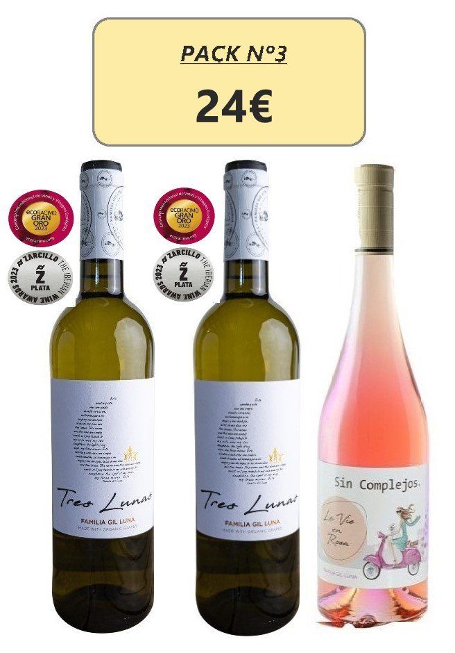 Pack nº3 vinos Bodegas Gil Luna